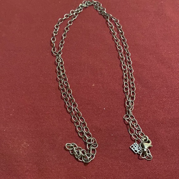 Grace & Heart oxidized link chain - Picture 1 of 1
